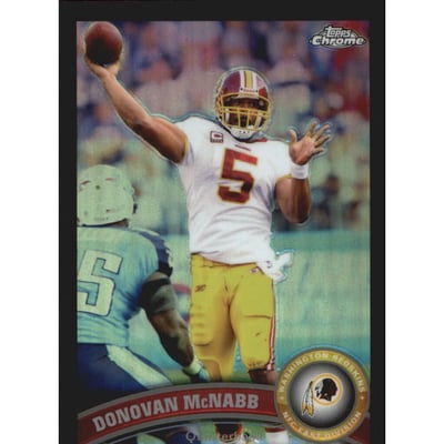 2011 Topps Chrome Black Refractors #198 Donovan McNabb