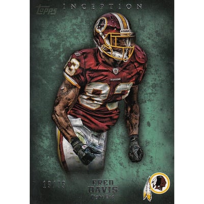 2012 Topps Inception Green #51 Fred Davis