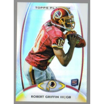 2012 Topps Platinum #120 Robert Griffin III RC