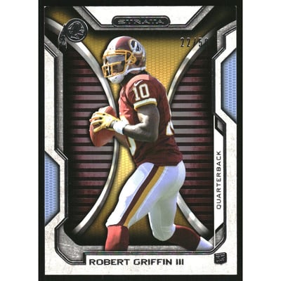 2012 Topps Strata Blue #1 Robert Griffin III