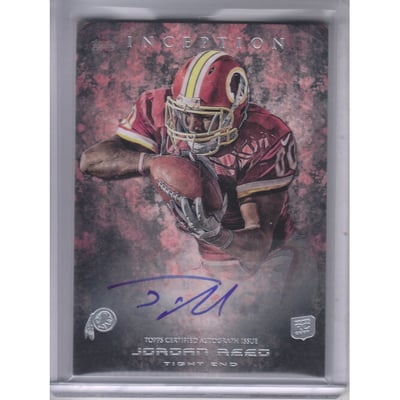 2013 Topps Inception #126 Jordan Reed AU RC