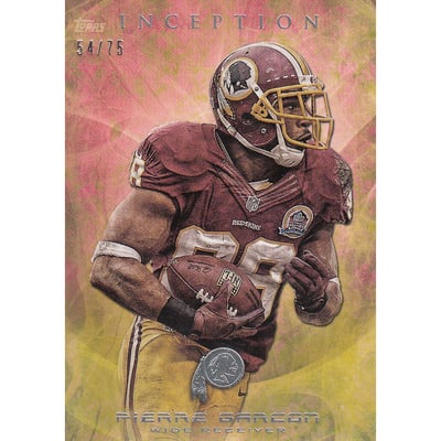 2013 Topps Inception Yellow #7 Pierre Garcon