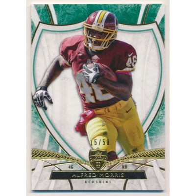 2013 Topps Supreme Green #63 Alfred Morris