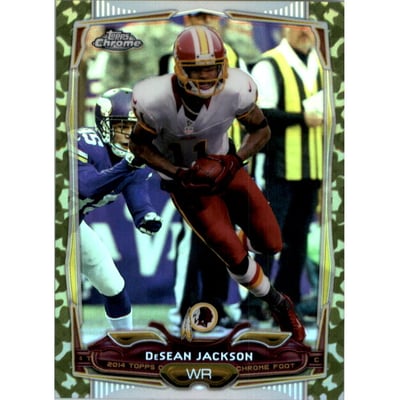 2014 Topps Chrome Mini Camo Refractors #22 DeSean Jackson