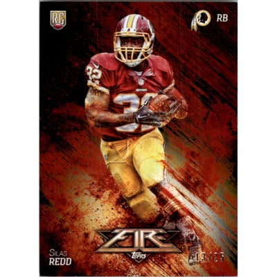 2014 Topps Fire Onyx #141 Silas Redd