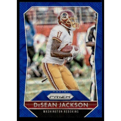 2015 Panini Prizm Prizms Light Blue Wave #115 DeSean Jackson