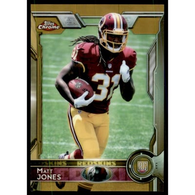 2015 Topps Chrome Gold Refractors #153 Matt Jones