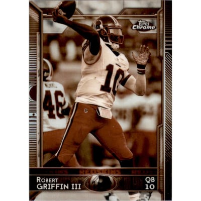 2015 Topps Chrome Sepia Refractors #3 Robert Griffin III