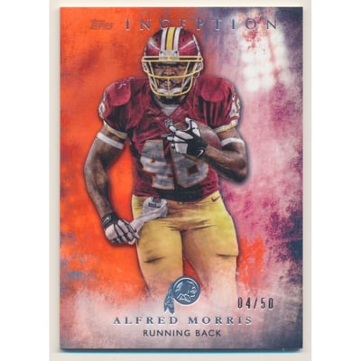 2015 Topps Inception Orange #22 Alfred Morris