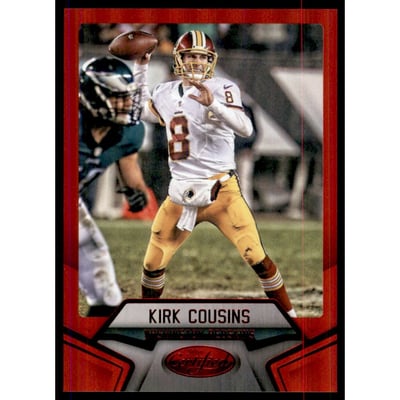2016 Certified Mirror Red #73 Kirk Cousins