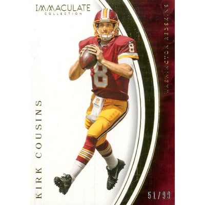 2016 Immaculate Collection #99 Kirk Cousins