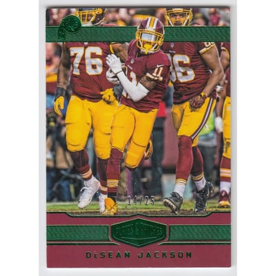 2016 Panini Plates and Patches Green #99 DeSean Jackson