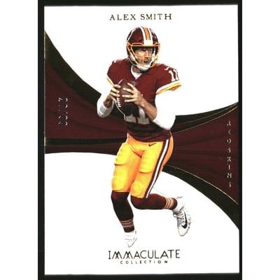 2018 Immaculate Collection #53 Alex Smith