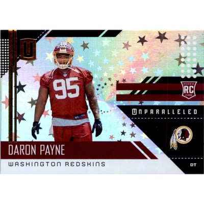 2018 Panini Unparalleled Astral #259 Daron Payne