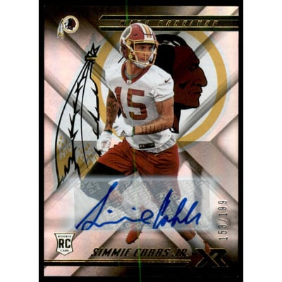 2018 Panini XR Autographs #104 Simmie Cobbs Jr./199