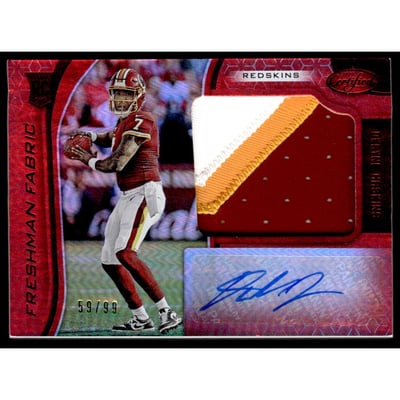 2019 Certified Mirror Red #201 Dwayne Haskins JSY AU/99