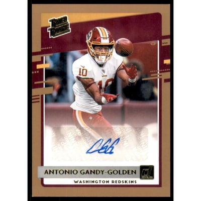 2020 Donruss Rated Rookies Autographs Bronze #334 Antonio Gandy-Golden