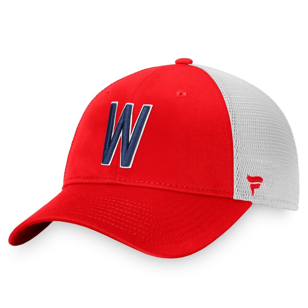 Washington Senators Fanatics Cooperstown Collection Core Trucker Snapback Hat - Red/White