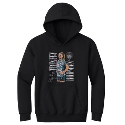Trinity Rodman Washington Spirit 500 Level Youth Player Graphic Fleece Hoodie - Black
