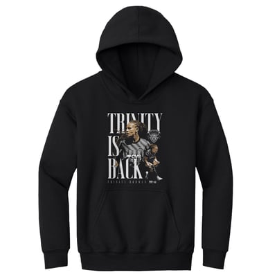 Trinity Rodman Washington Spirit 500 Level Youth Player Graphic Fleece Hoodie - Black