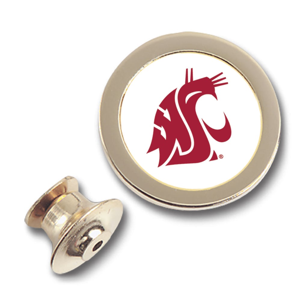 Washington State Cougars Team Logo Lapel Pin - Gold