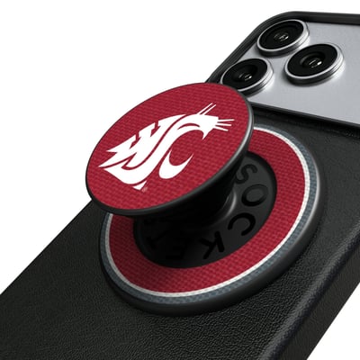 Washington State Cougars Keyscaper PopSockets Magnetic Phone Grip & Stand