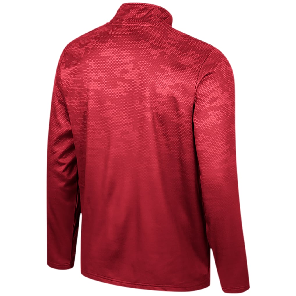 Washington State Cougars Colosseum The Machine Half-Zip Jacket - Crimson