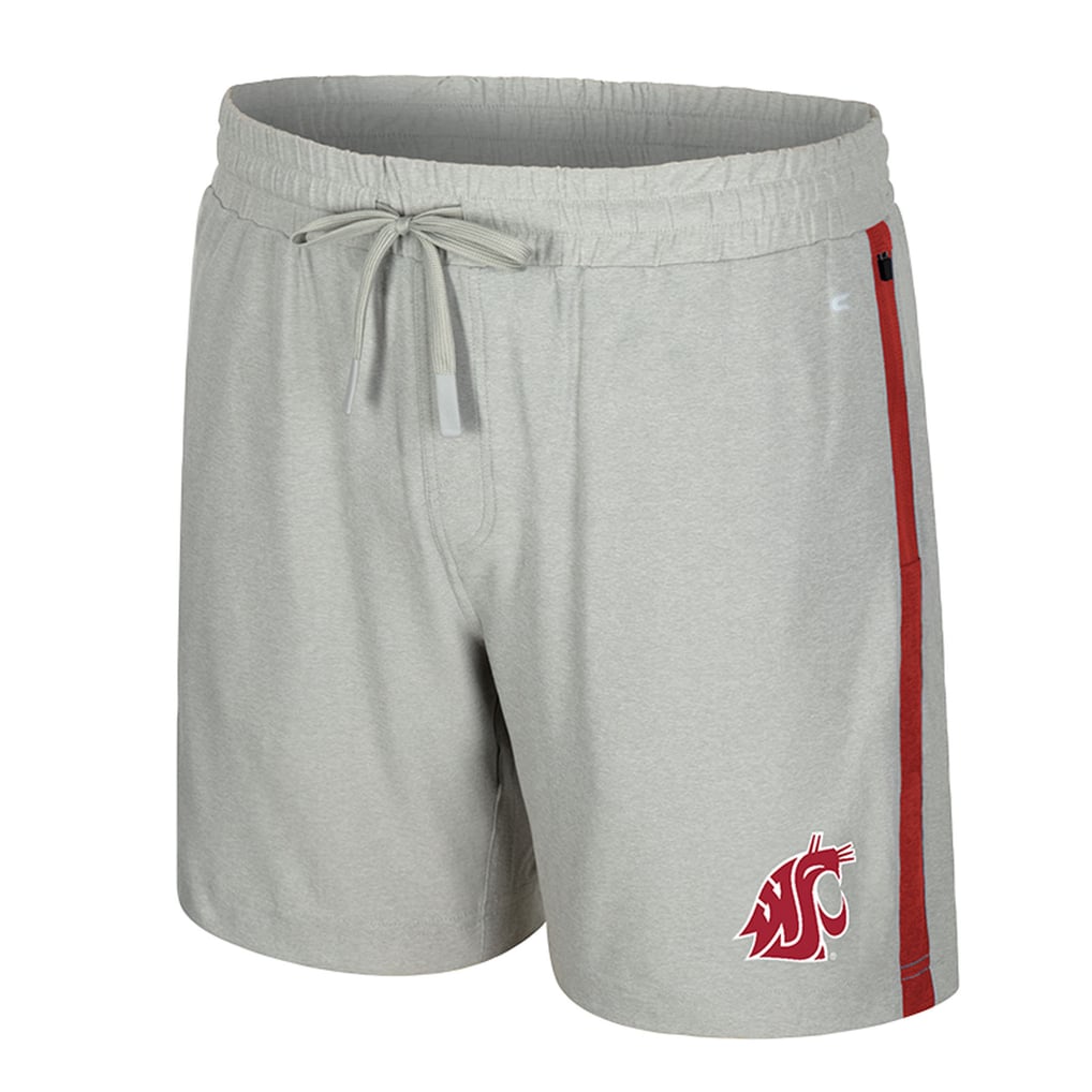 Colosseum Washington State Cougars Gray Mac Shorts