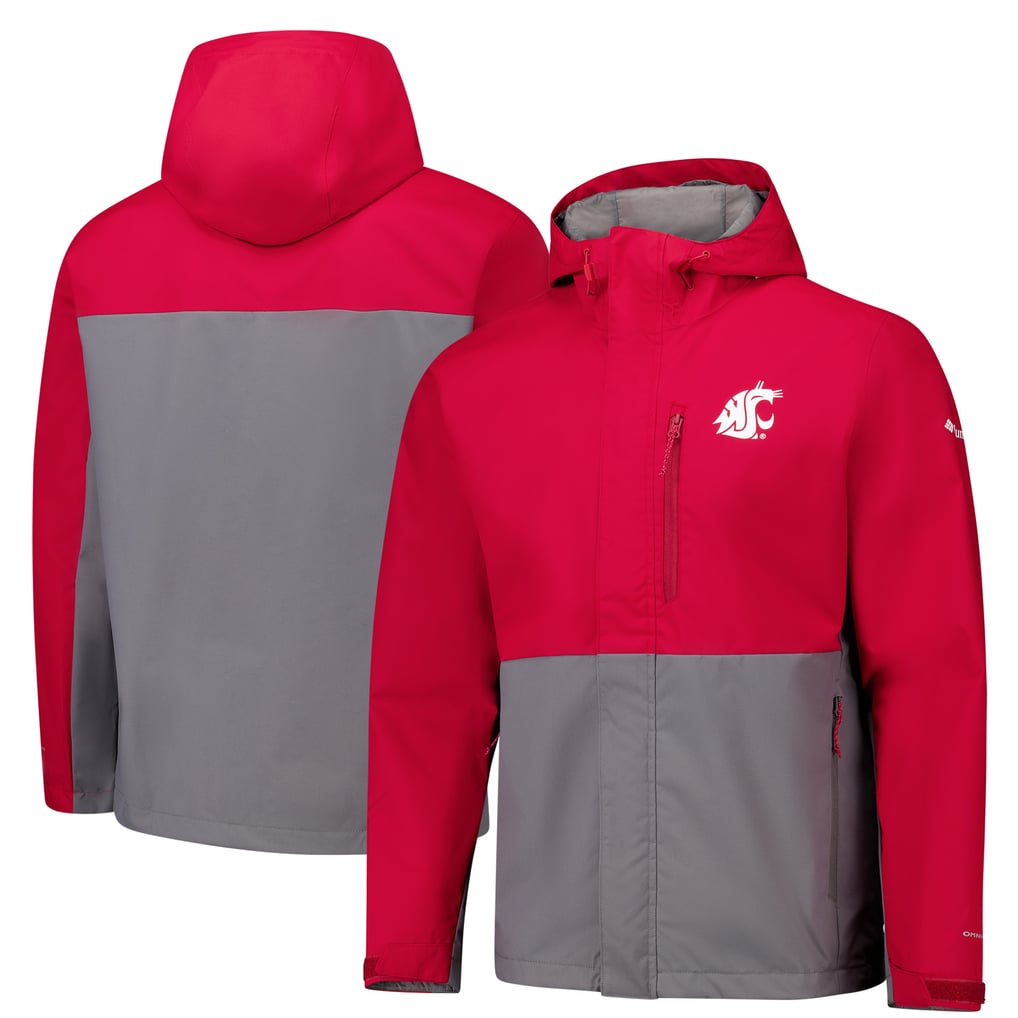  Washington State Cougars Columbia Field Bound Omni-Tech™ Full-Zip Jacket - Crimson