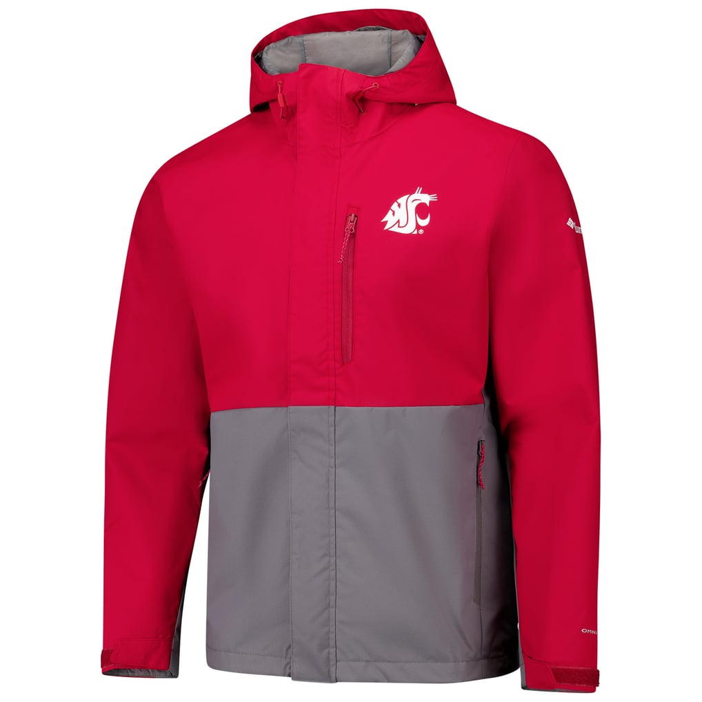  Washington State Cougars Columbia Field Bound Omni-Tech™ Full-Zip Jacket - Crimson