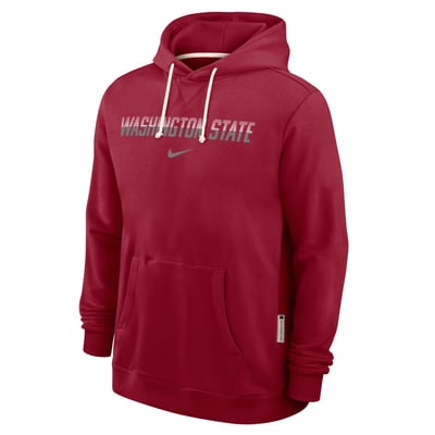Washington State Cougars Nike 2026 Sideline Standard Issue Dri-FIT Hoodie - Crimson