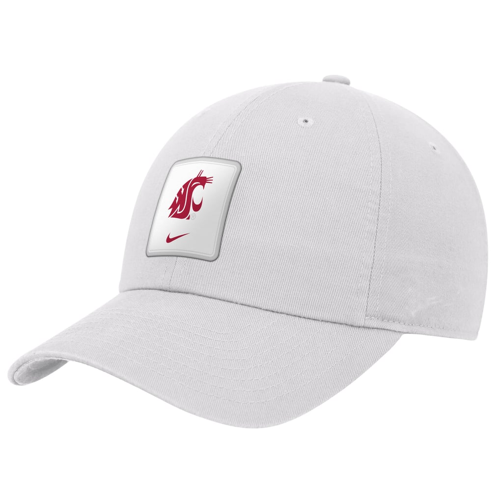 Nike Washington State Cougars White 2026 On-Field Club Adjustable Hat