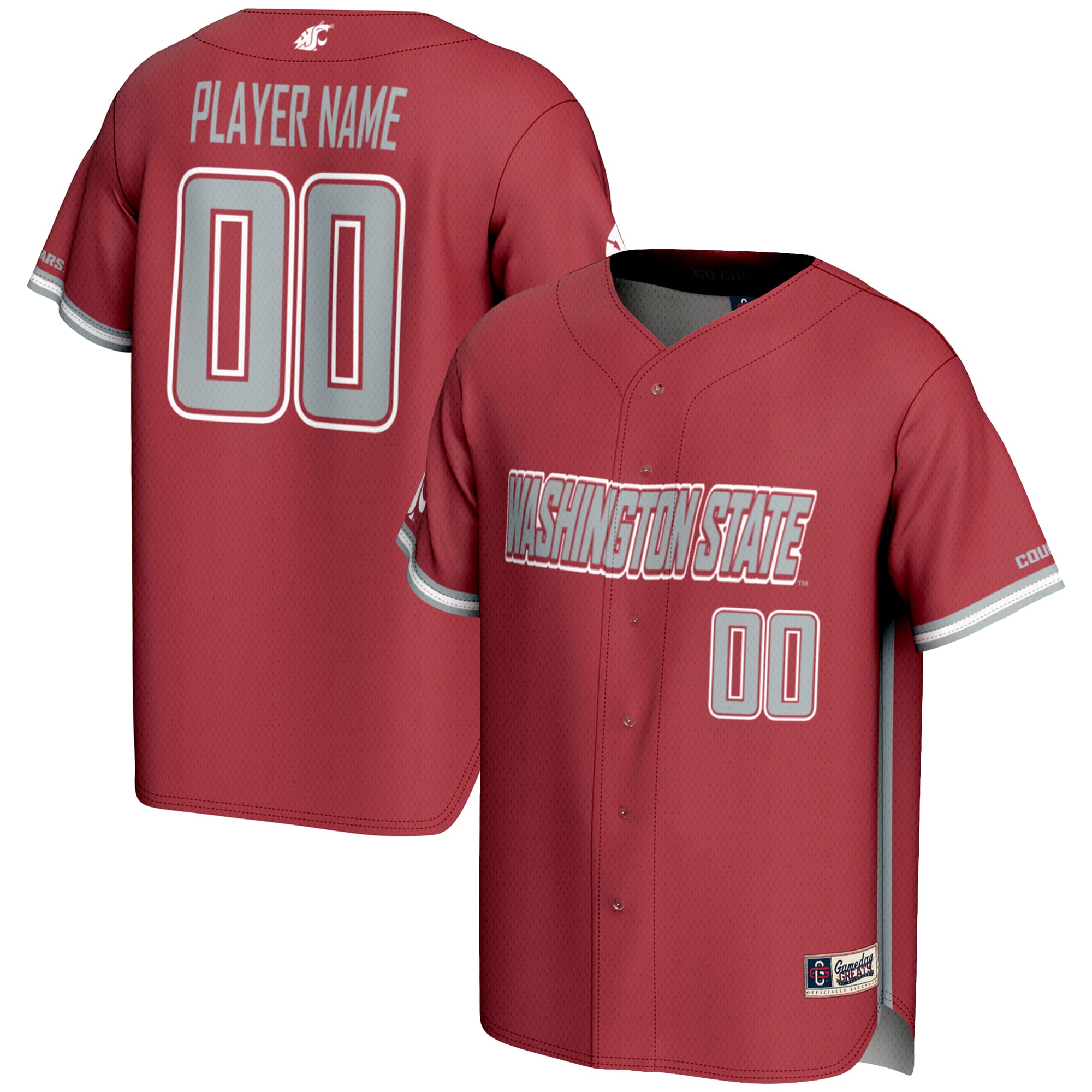 Washington State Cougars GameDay Greats NIL Pick-A-Player Lightweight ...