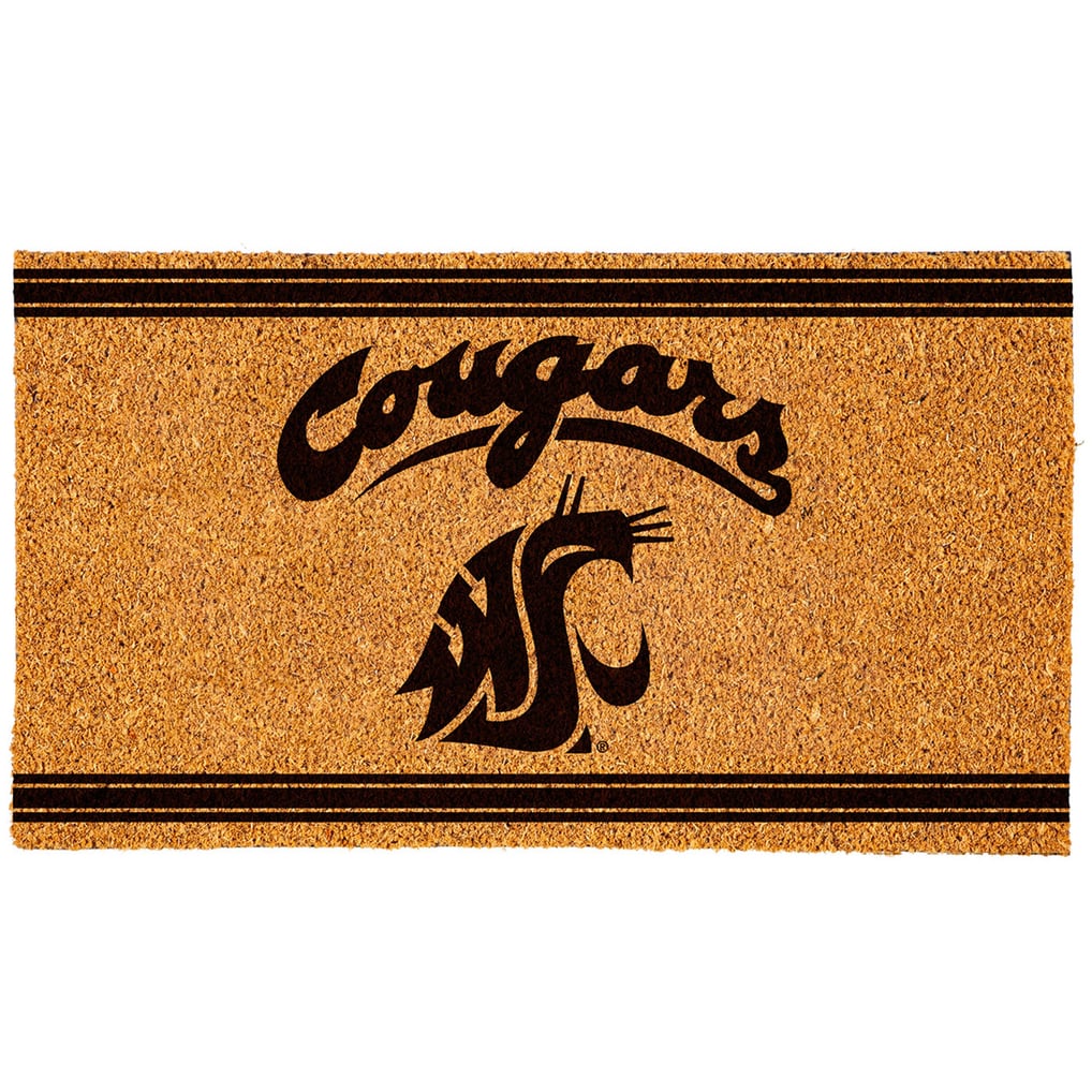 Washington State Cougars 16" x 28" Logo Turf Mat