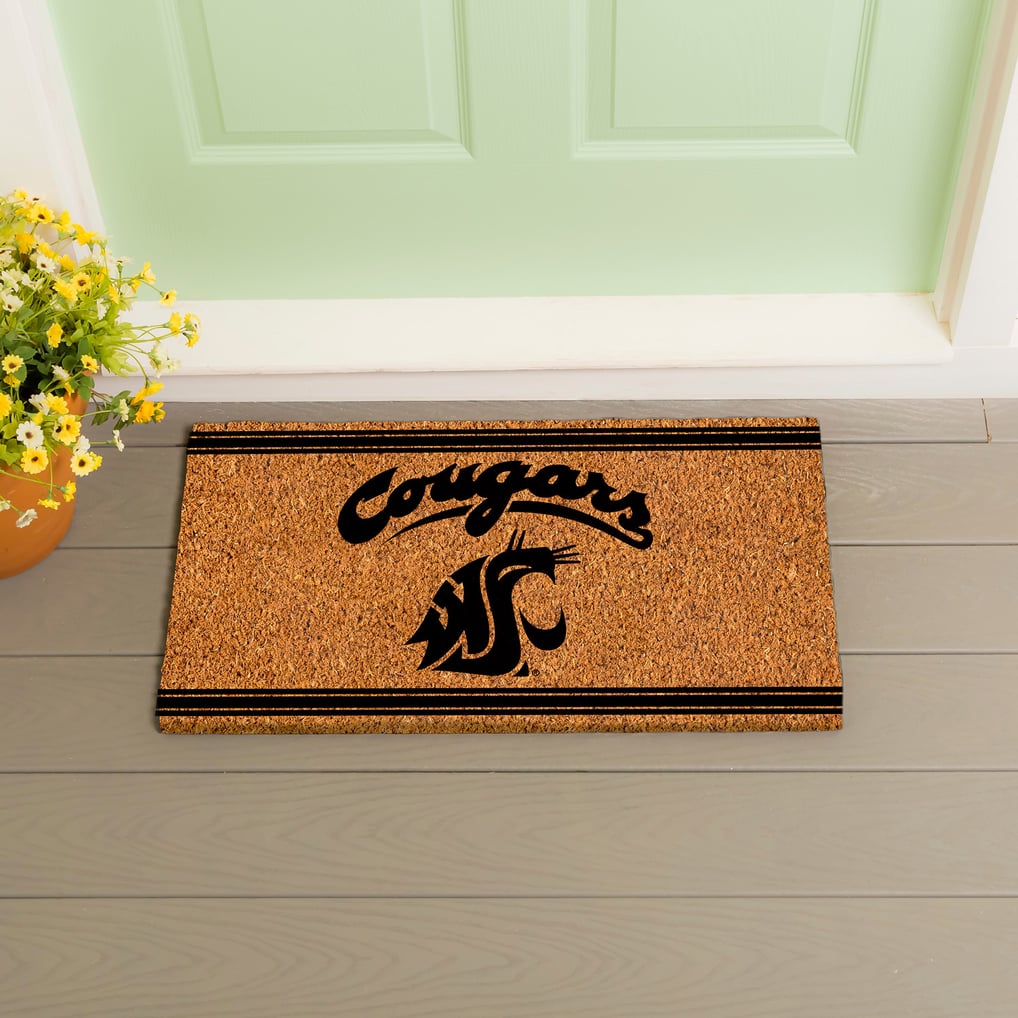 Washington State Cougars 16" x 28" Logo Turf Mat