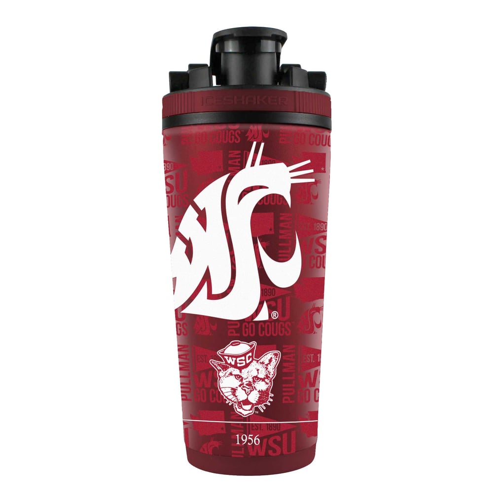 Washington State Cougars 26oz. 4D Stainless Steel Shaker Bottle