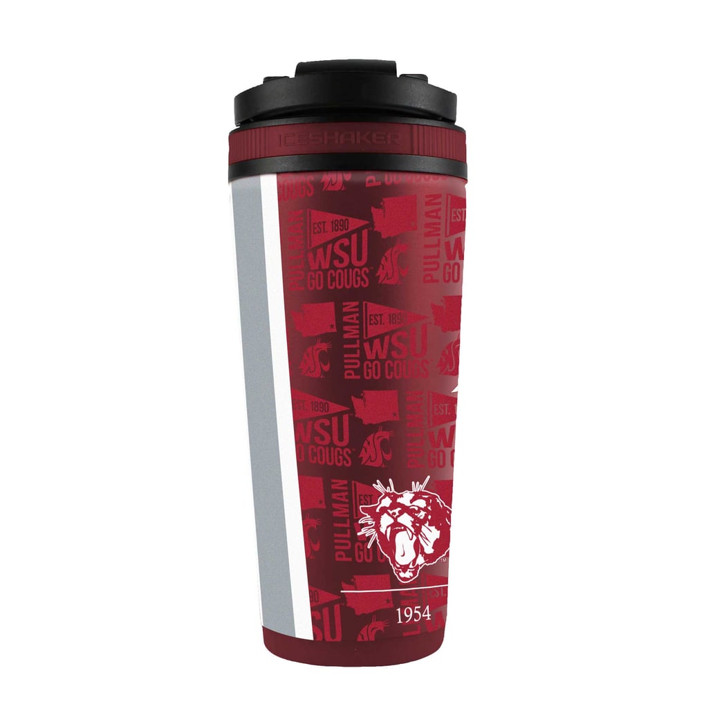 Washington State Cougars 26oz. 4D Stainless Steel Shaker Bottle