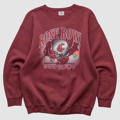 Washington State Cougars Alstyle 2003 Pullover Sweatshirt - Maroon - M by Fanatics Real Vintage