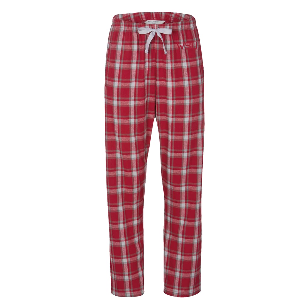 Washington State Cougars Boxercraft Women's Haley Flannel Pants - Crimson