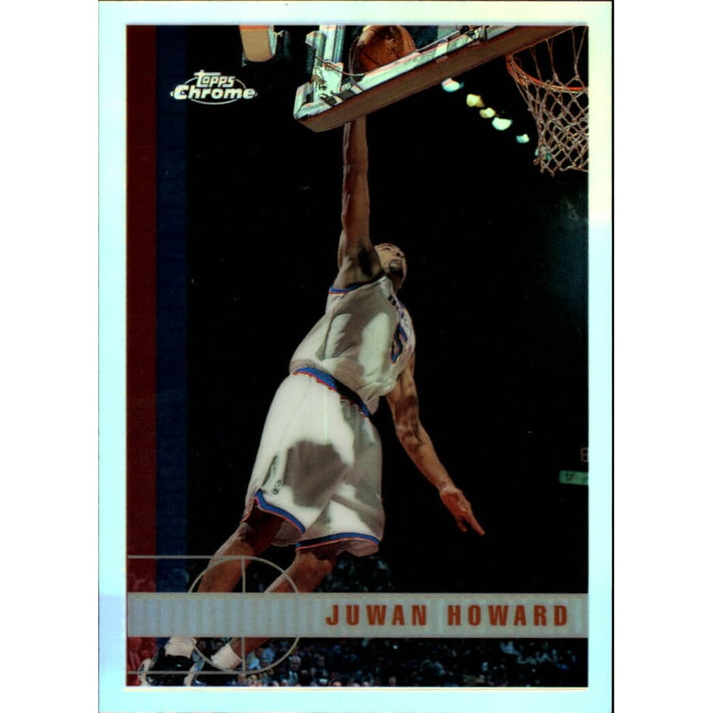1997-98 Topps Chrome Refractors #27 Juwan Howard