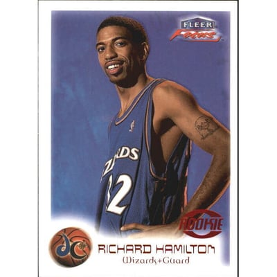 1999-00 Fleer Focus #112A Richard Hamilton SP