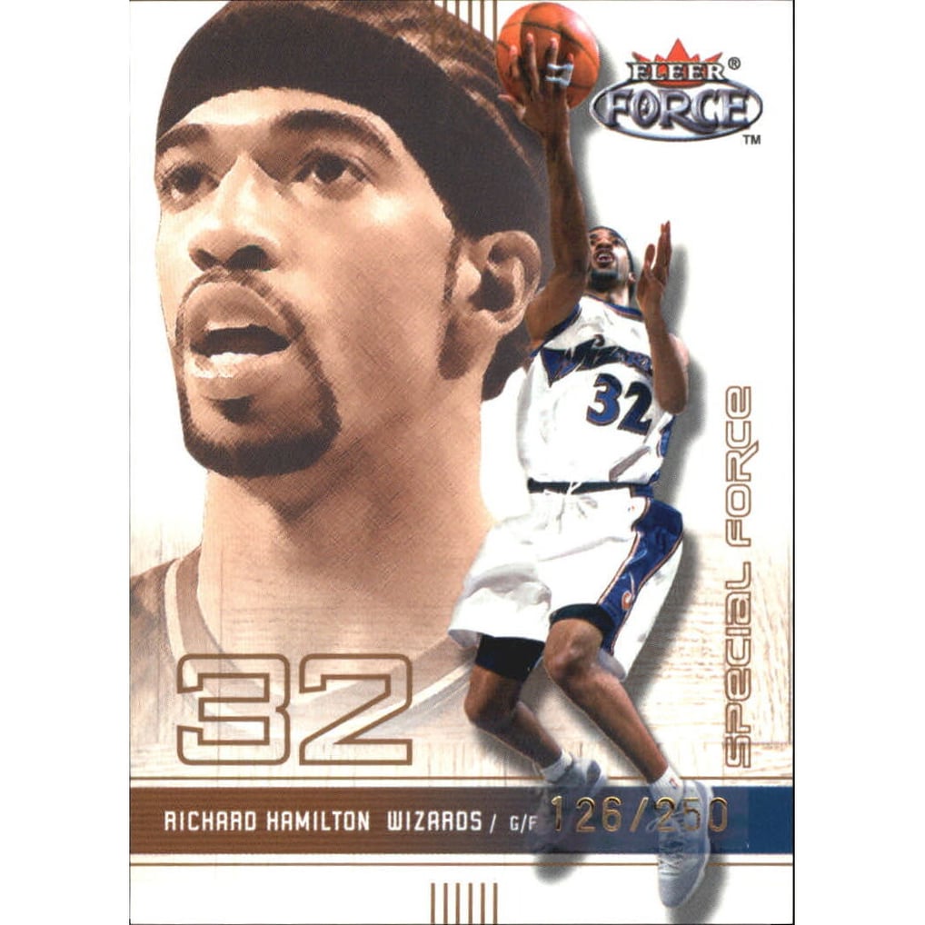 2001-02 Fleer Force Special Forces #72 Richard Hamilton