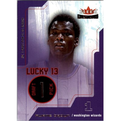 2001-02 Fleer Platinum Lucky 13 #1 Kwame Brown