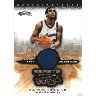 2001-02 Fleer Showcase Beasts of the East #8 Richard Hamilton