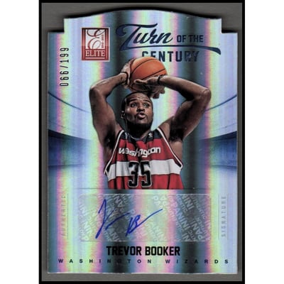 2012-13 Elite Turn of the Century Autographs #10 Trevor Booker/199