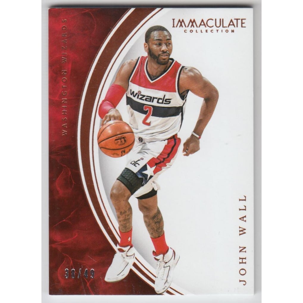 2015-16 Immaculate Collection Bronze #98 John Wall