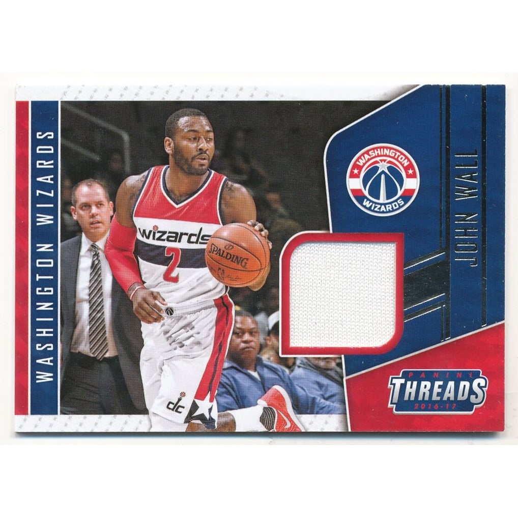 2016-17 Panini Threads Materials #47 John Wall
