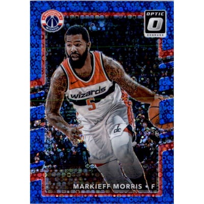 2017-18 Donruss Optic Fast Break Blue #146 Markieff Morris