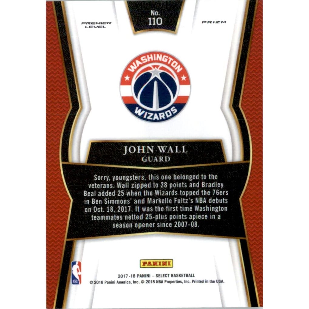 2017-18 Select Prizms Scope #110 John Wall
