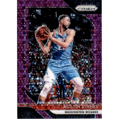 2018-19 Panini Prizm Prizms Fast Break Purple #231 Frank Mason III